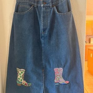 Women’s Levi’s Midi Jean Skirt